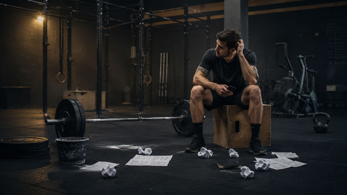 Random WODs without structured training in an open gym